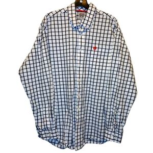 Cinch Size M Western Button Down Shirt W/One Front Pocket and Extra Buttons EUC
